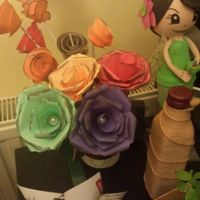 Ramo novia de papel - 2