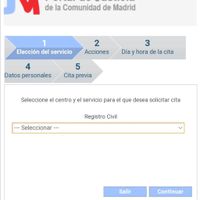 Inscripción boda religiosa en registro civil - 1