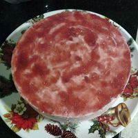 mousse de fresa