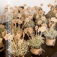 Ideas paneles  para colocar los nombres de los invitados - 1