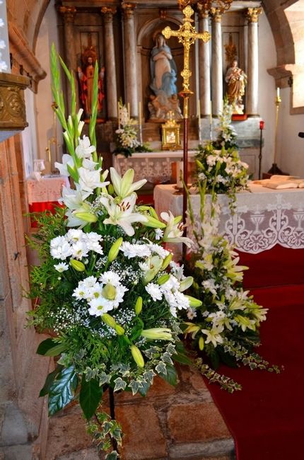 flores iglesia