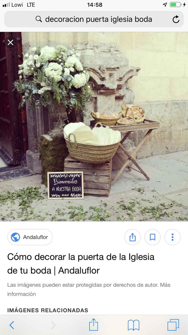 Decoración puerta iglesia - 1