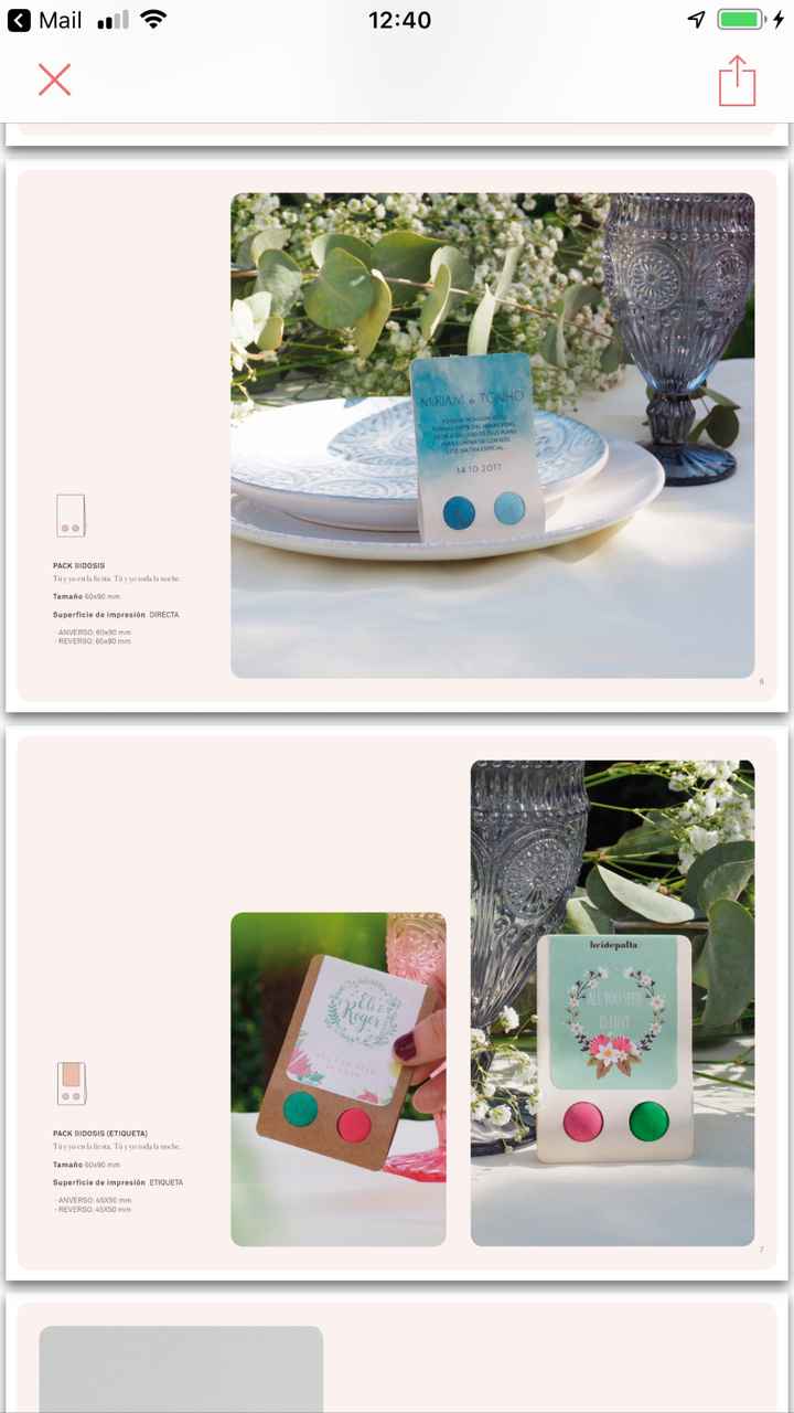 Detalle invitados; ¿que os parecen? - 2