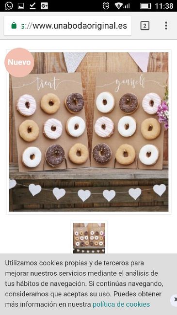stand para donuts. 3