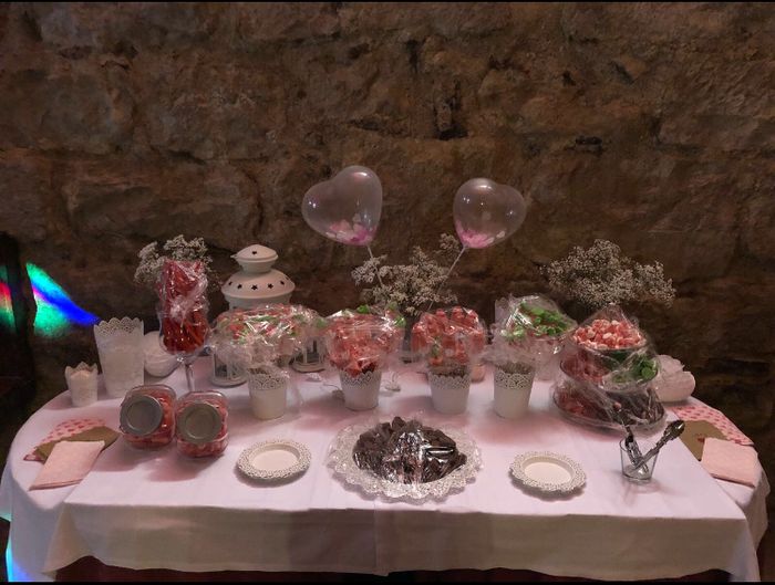Probando posibilidades para la mesa dulce - 1