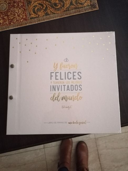 Mi libro de firmas Mr Wonderful 1