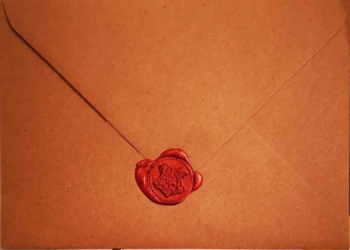 Invitaciones Harry Potter - 2