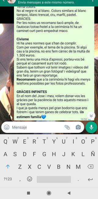 Pondríais cartel de no fotos en la Ceremonia? 2