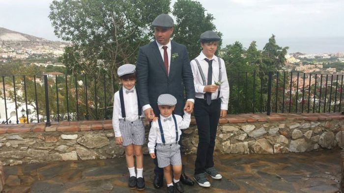 así se vistieron mis galanes