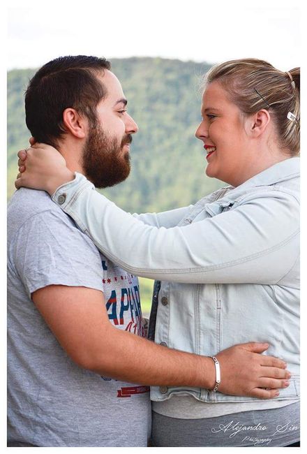 Mi otra mitad de la pre boda :$ - 4