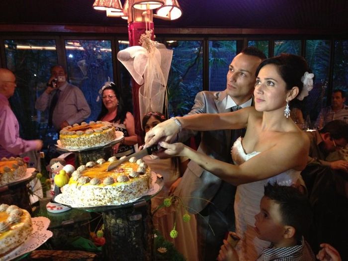 Cortando la tarta