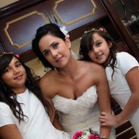 con las niñas