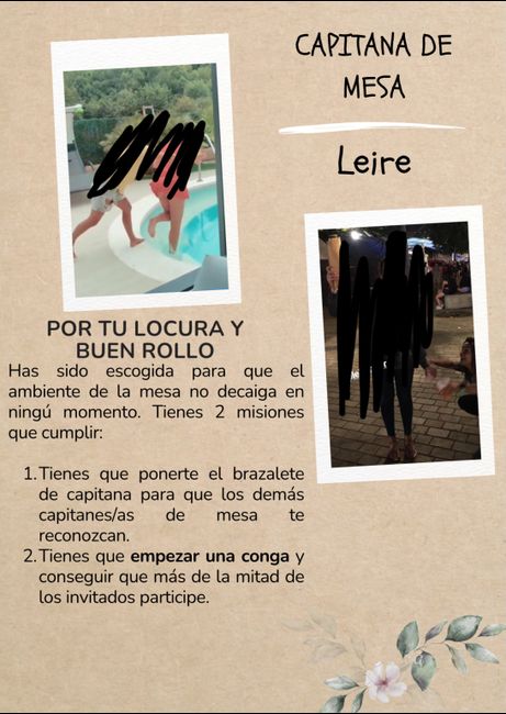 Juegos en las mesas 1