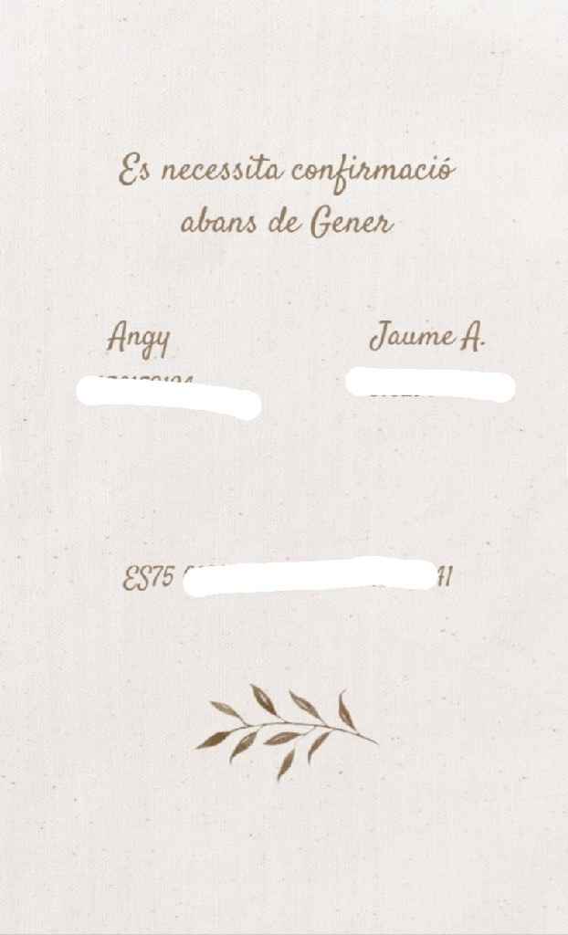 Mis invitaciones de boda - 2
