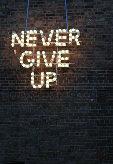 Never give up✨ 1
