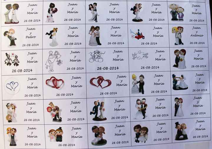 etiquetas boda