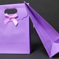 bolsa detalles morada