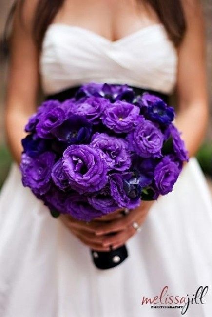 Ramo de flores lilas
