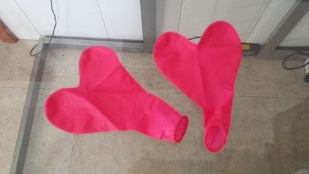 globos rosados