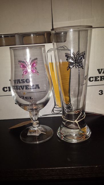 copas decoradas para regalos