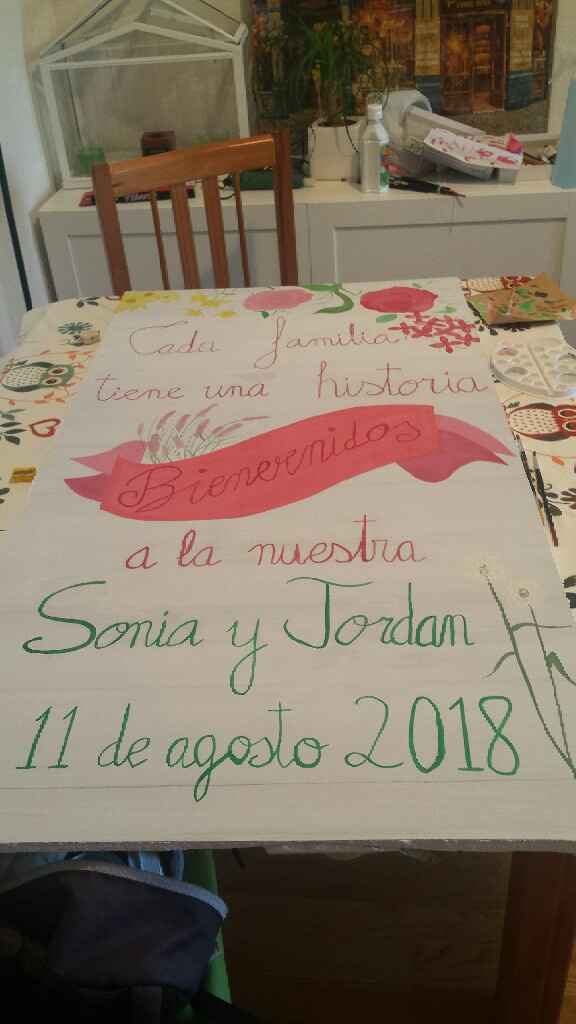 Cartel de bienvenida - 3