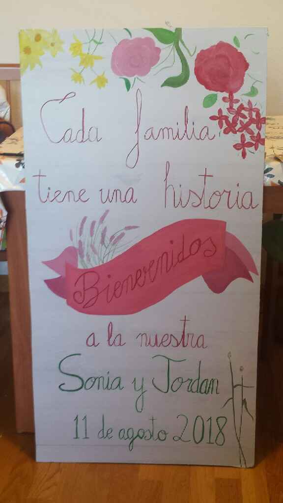  Cartel de bienvenida - 4