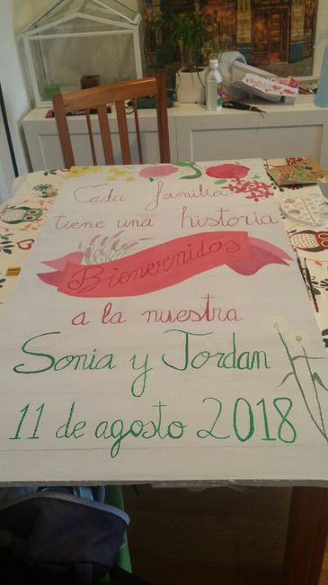  Cartel de bienvenida - 3