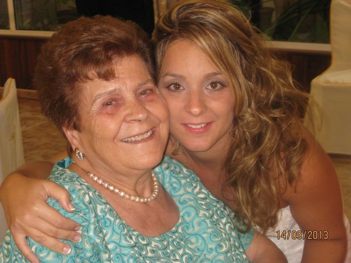 yo con mi abuelita