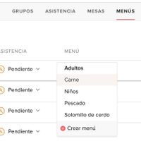 Borrar menú de la app - 1