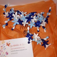Tocado/peineta novia - 1