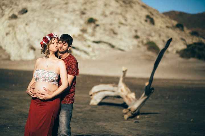 Mis fotos de premamá por cabo de gata (por si a las novias les sirve de inspiración) - 2