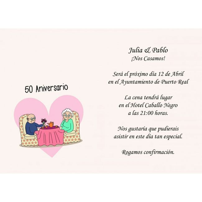 Bodas de oro! invitaciones - 8