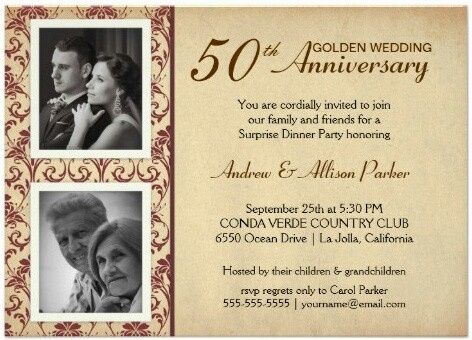Bodas de oro! invitaciones - 20