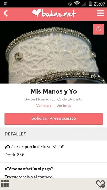 Pulseras con la tela sobrante de mi vestido. - 1
