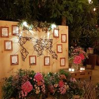 SEATING PLAN MAPA DEL MUNDO PARA TU BODA