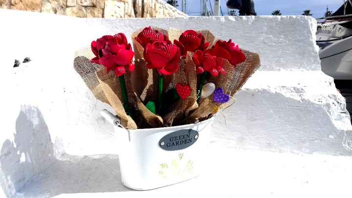 "Bouquet" de rosas, para Centros de Mesas.