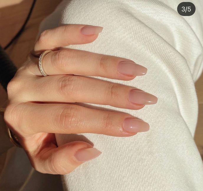 ¿Uñas de novia? 💅 3