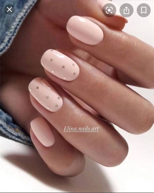 ¿Uñas de novia? 💅 4