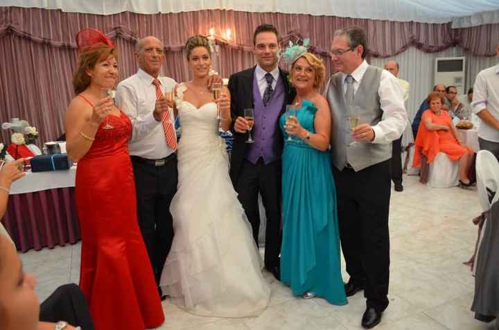 Nuestra familia hacienda un brindis