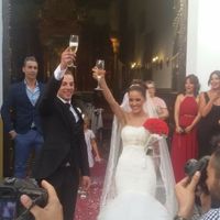 al salir d la iglesi
