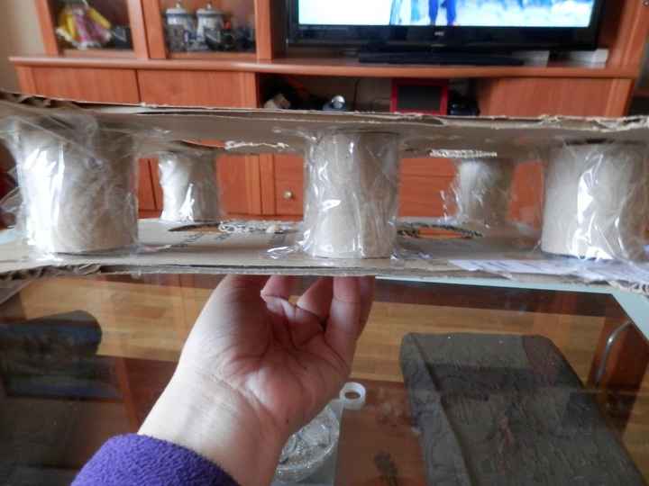Imagen con los rollos de papel higiénico