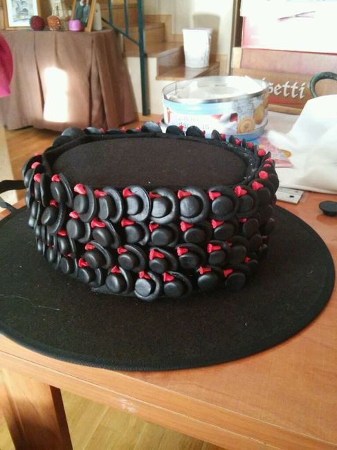 Alfileres fimo sombrero cordobés diy - 6