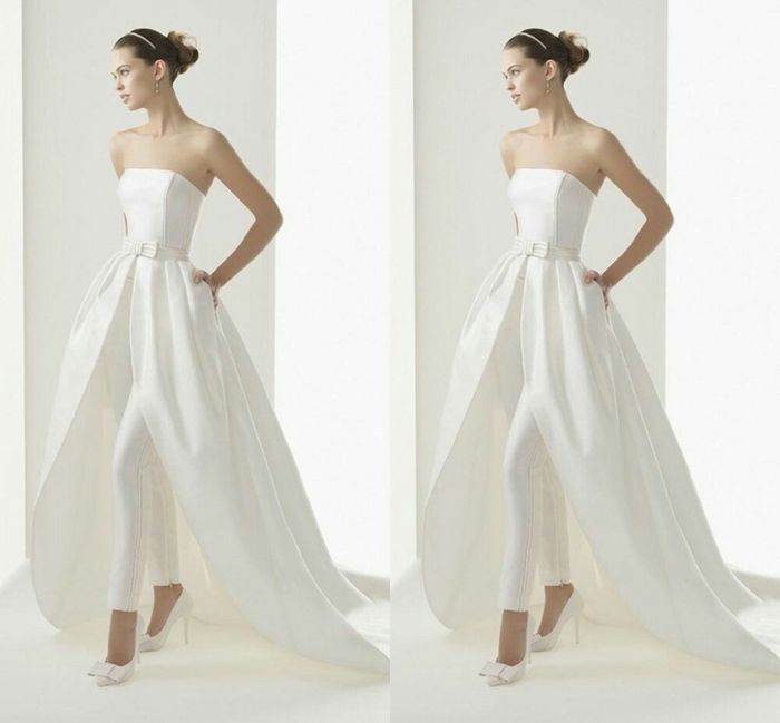 Vestido con pantalones - 1