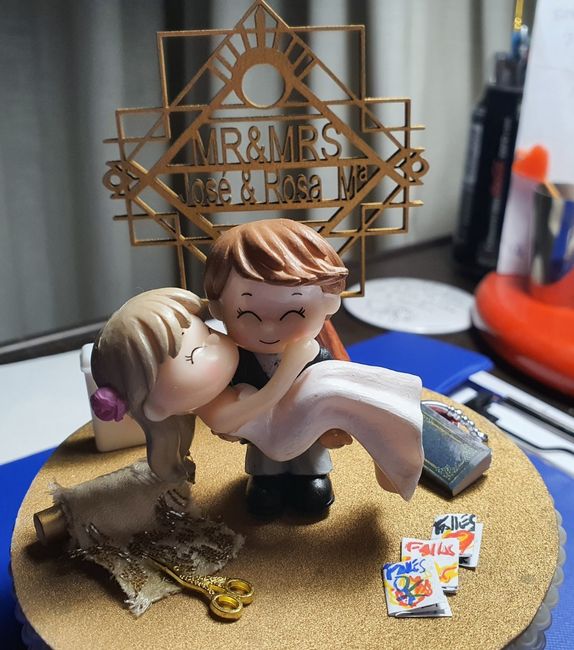 Los muñecos de la tarta de las Bodas de Oro 5