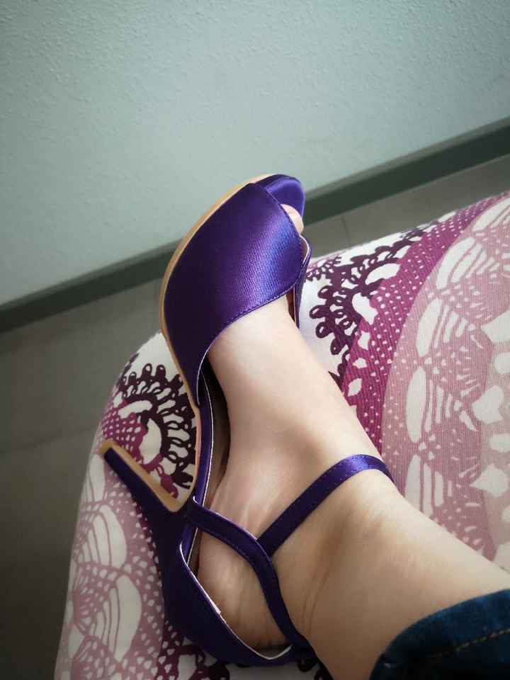 ¿de qué color vais a llevar los zapatos? - 1