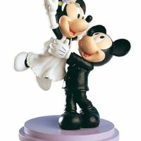 Muñeco pastel mickey y minnie - 1