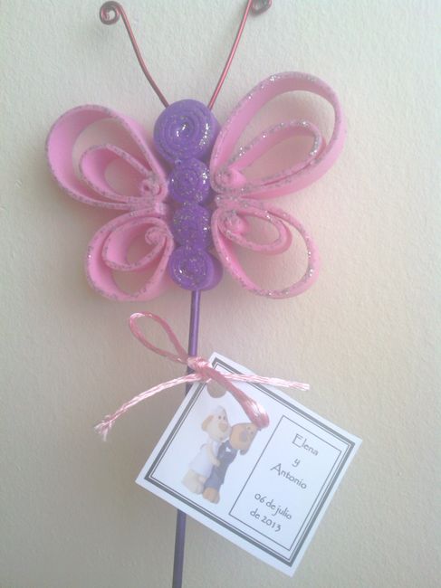 Terminadas las mariposas.