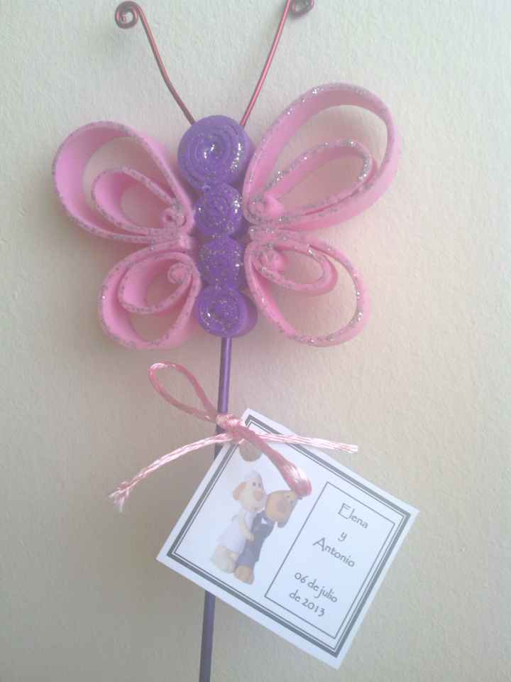 Terminadas las mariposas.
