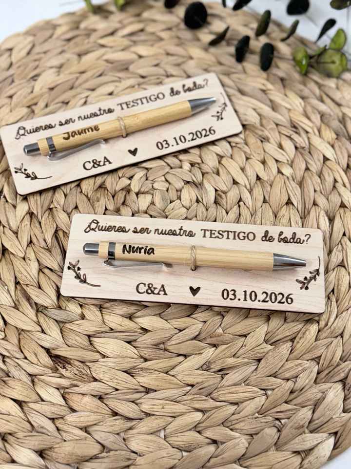 Detalle para maestros de ceremonia - 1