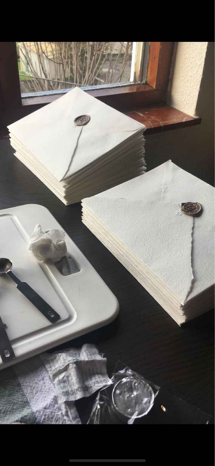 Cerrar sobres con sello de lacre - 1